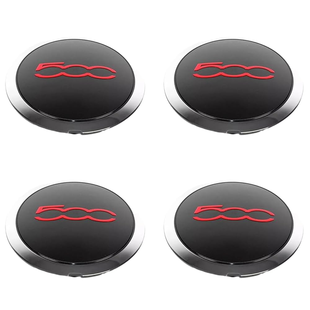 

KOKATO Fiat 500 (2008~2023) Wheel Center Cap Hub Cover Exterior чёрный