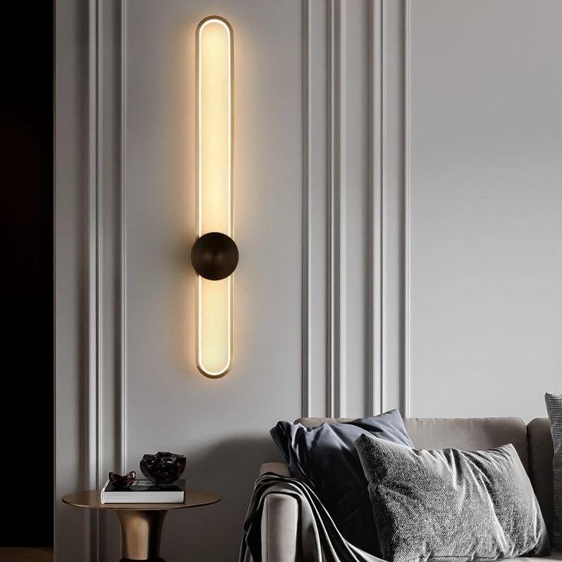 Multi-Color Adjustable Bedside Wall Lamp Modern Nordic Simple Wall Light Bedroom Bedside Lamp Living Room Led Lighting Fixture