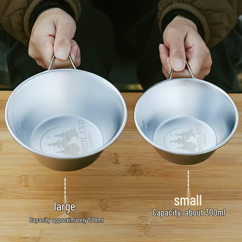 Ruhan Outdoor 304 SS Sierra Bowl & Camping Tableware Set