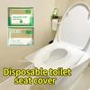 10-120PCS Disposable Toilet Seat Cover Portable Travel Camping Hotel Bathroom Degradable Waterproof Toilet Mat Accessories