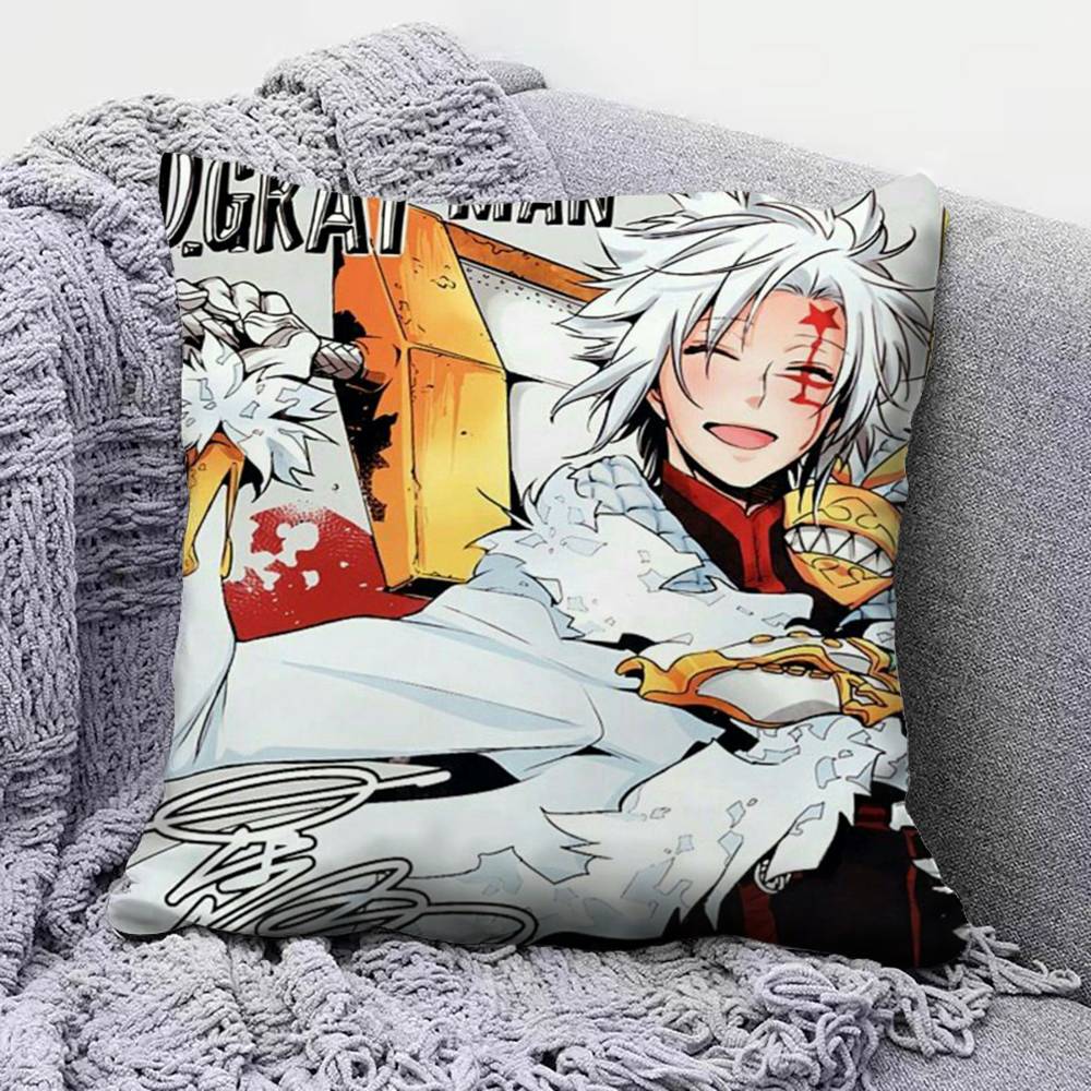 Federe per Cuscini Cool Anime D.Gray-Man, Copricuscini per Divano di Casa E Personalizzati Decorativi