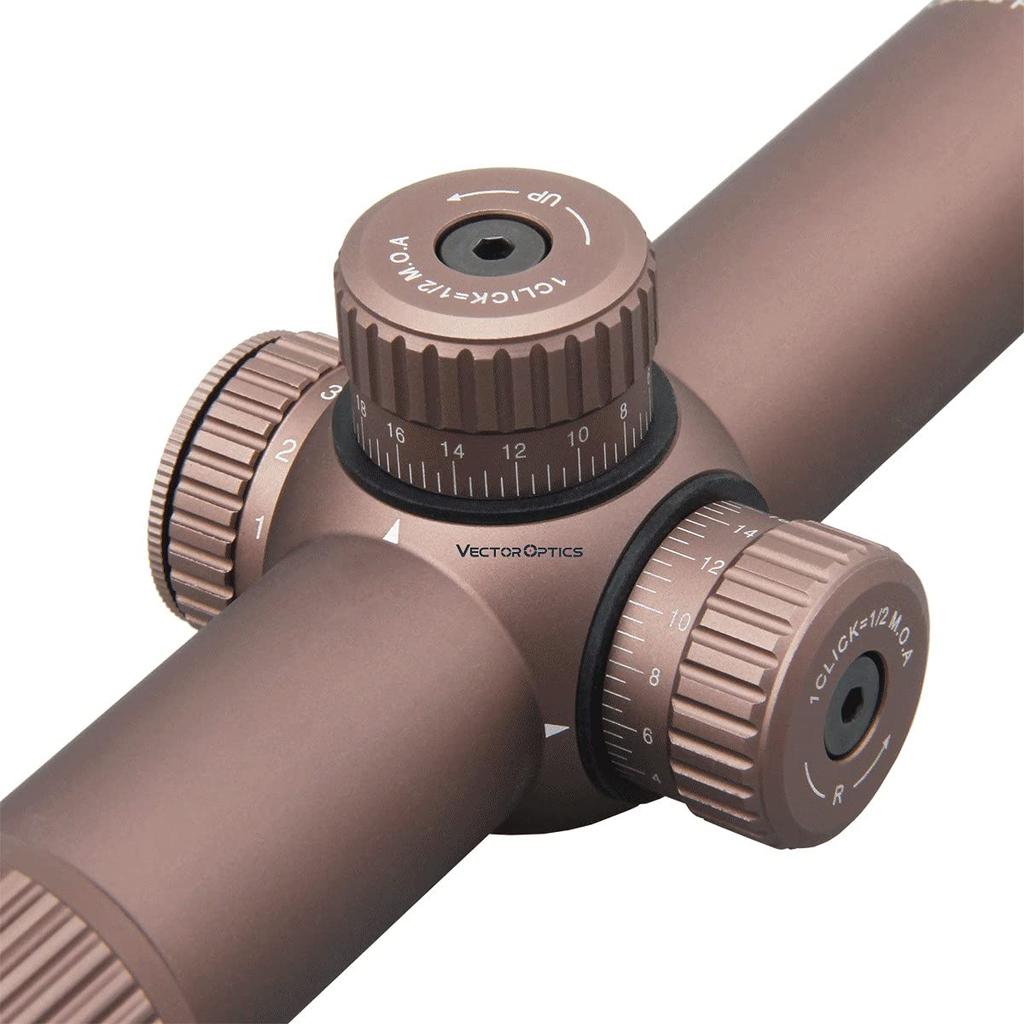 Vector Optics Forester GenII Second Generation Riflescope Manual 1-5x24SFP (FDE) [Zeroing Included]