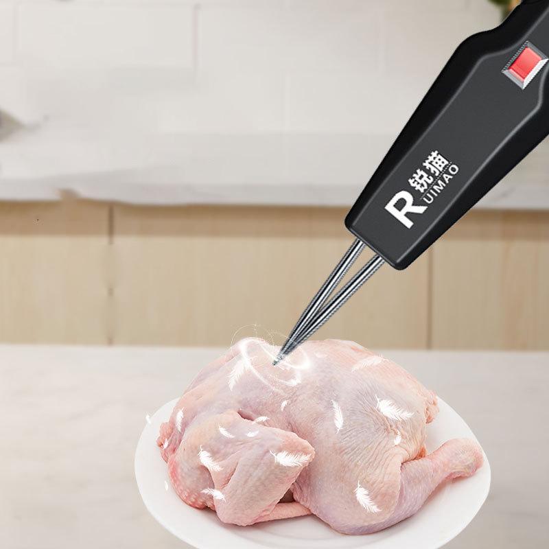 Elektrischer Geflügelrupfer Ergonomisches Design Küchenhelfer Handgehaltene Hühnerrupfmaschine Zum Rupfen von Hühnern Vogel Pute Gans