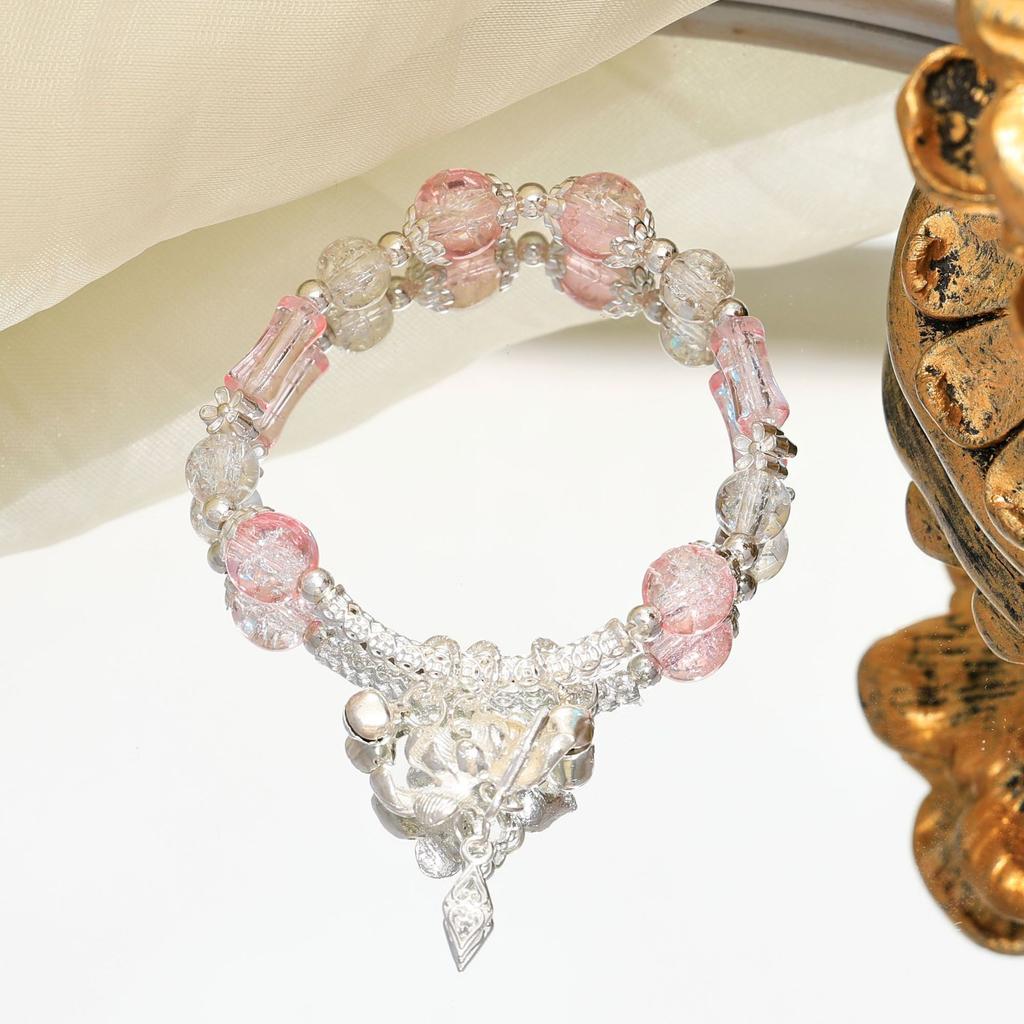 Original Design Dream Bell Bracelet Female Sweet Lotus Niche Versatile Premium Girlfriend Bracelet Direct Sales