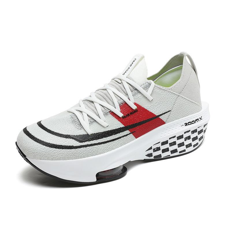 

Large size MD air cushion couple racing marathon flying woven mesh running shoes men s sports and leisure shoes running shoes women 36