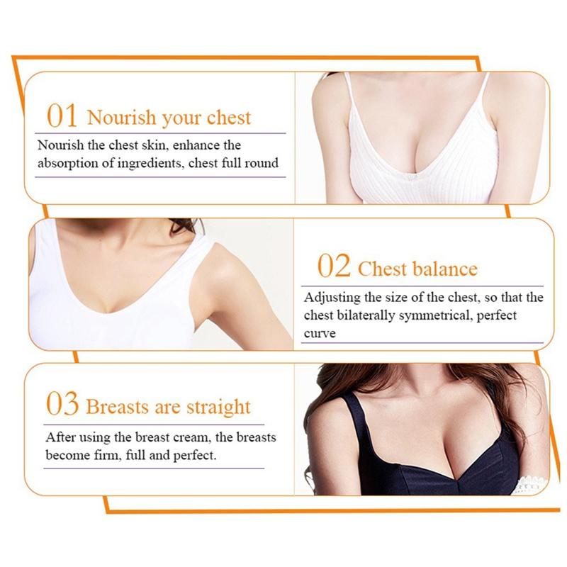 Nourish Breast Get Rid Flat Relaxation Saggy Breast Make Chest More Round Fuller Lift Firm Improves Skin Elasticity Breast Care