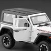 Simulation 1:24 Jeep Wrangler Metal Off Road Vehicle Model Hook Stretch Disassembly Top Canopy Boy Car Toy Gift Miniature