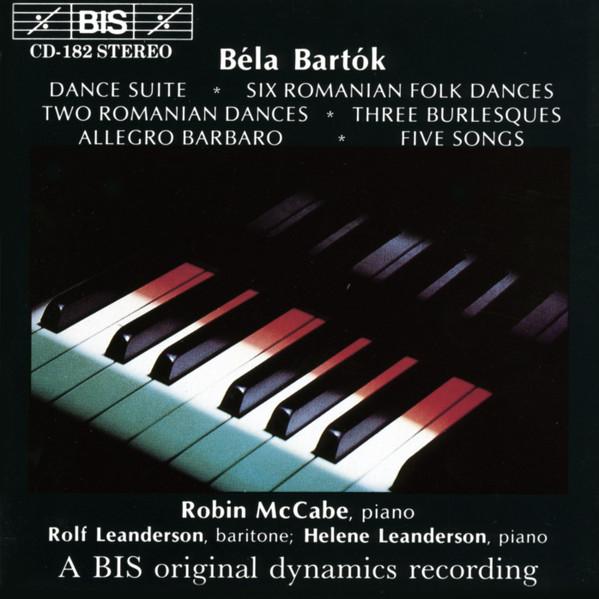 

CD BÉLA BARTÓK, HELENE LEANDERSON, ROL - Piano Music, 5 Songs BISCD182 BIS 1991 Sweden Classical Used