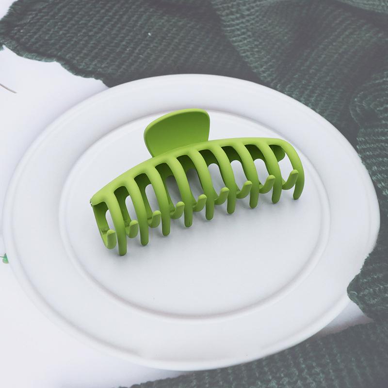 New Large Size Hair Claws for Women Claw Clip Korean Headdress Soild Color Crab Hair Clip Hairpin Fashion Hair Accessories