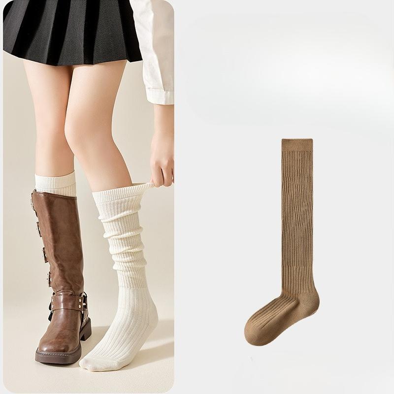 Autumn and Winter Calf Socks, Strong Slimming Leg Socks, Women's Long Stockings, Pile Stockings, Long Stockings, Slimming Boot Socks