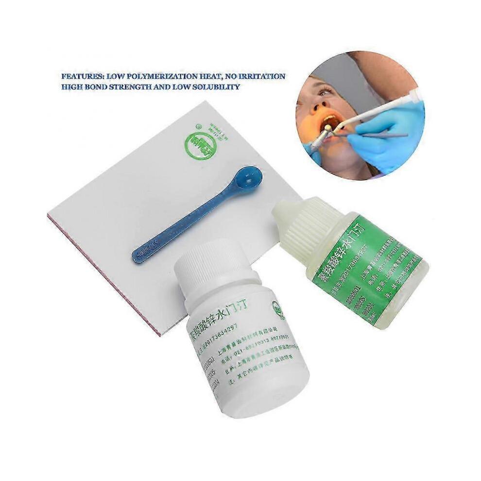 15ml Zinc Polycarboxylate Cement Liquid 30g Zinc Polycarboxylate Cement Powder