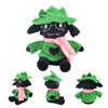 25CM Soft Ralsei Plush Toy Cartoon Undertale Deltarune Stuffed Toy Animals Christmas Birthday Gifts for Kids