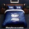 Birmingham City Design Bed Bedding Set 1 Duvet Cover + 2 Pillowcases Soft Breathable Household Bed Linens