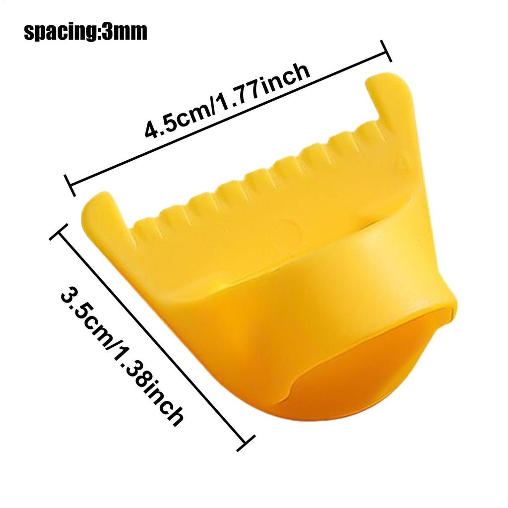 4 Stück DIY Handnähhilfen Fingerschutz Haushaltsnähen Kantenstich Rückstich Nähschablone Zubehör Schutzfingerhüte 0,3/0,4 cm