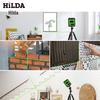 Portable Mini 2-Line Green Light Laser Level - High-Precision Infrared Surveying Tool