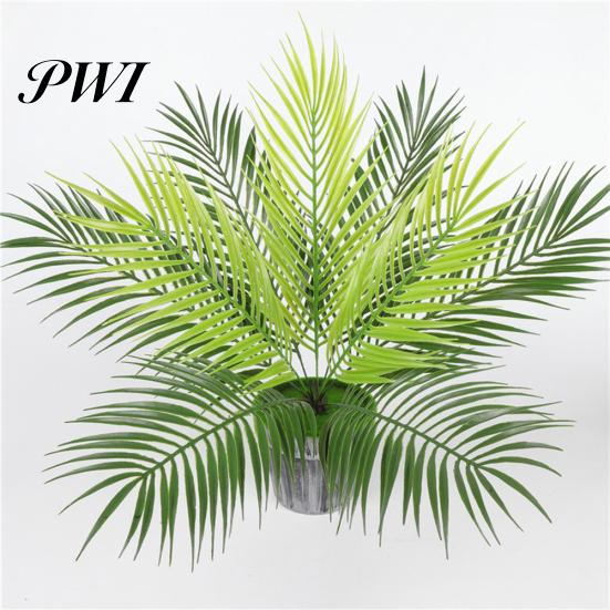 1 bouquet di plastica artificiale, ferro, foglia, pianta verde, parete, casa, ufficio, negozio, arredamento