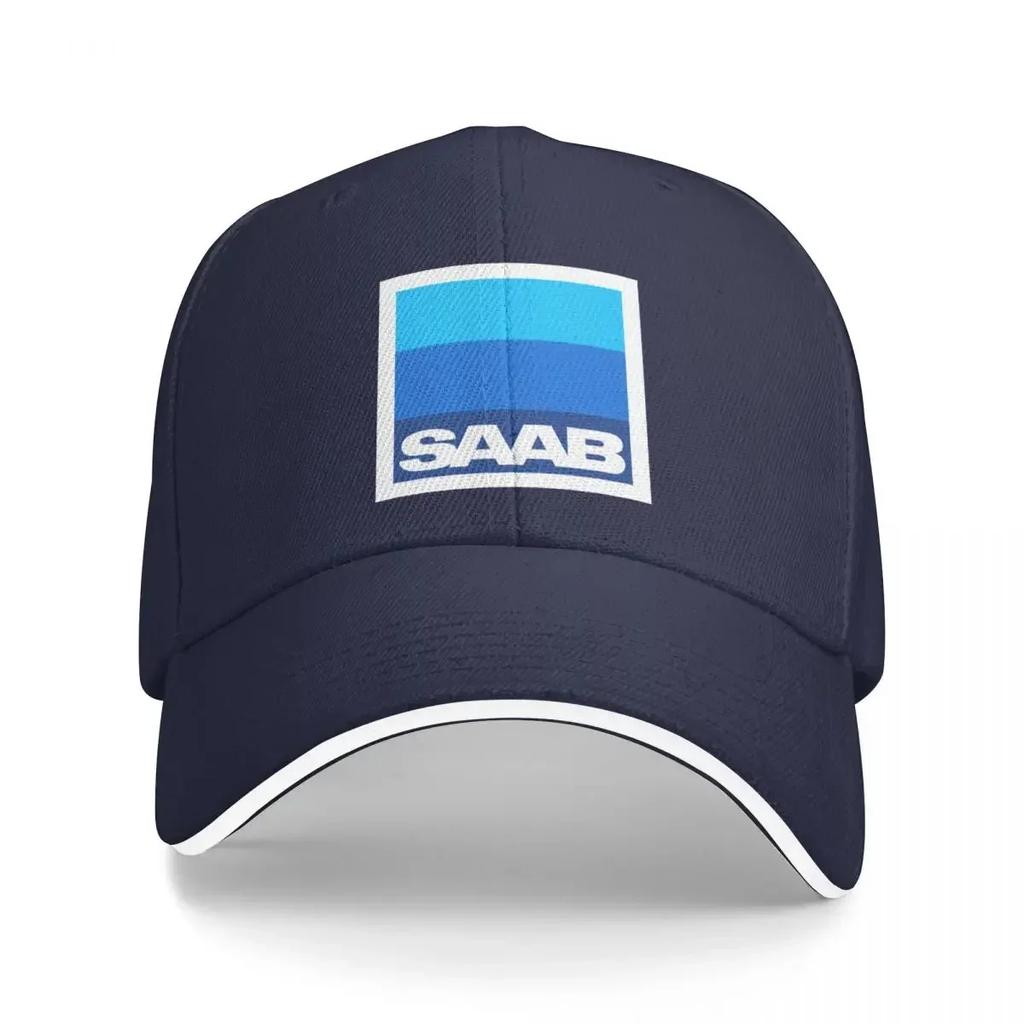 SAAB 3 Colors Baseball Cap Bobble Hat Hat Luxury Brand Hip Hop Hats Man Womens