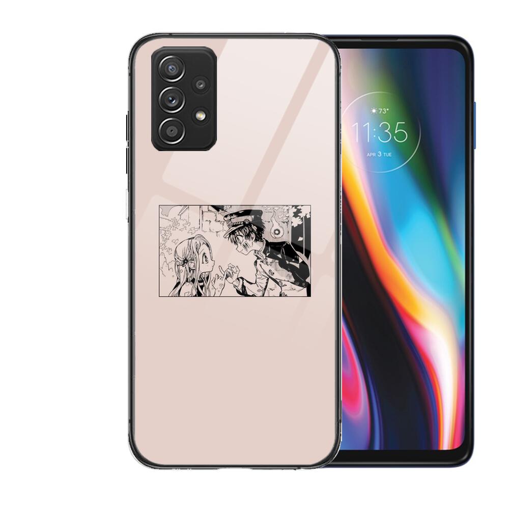 Toilet-bound Hanako-Kun Anime Tempered Glass Case Phone For Samsung Galaxy A51 A71 A60 A70S A70 A80 A21S A41 A20E A50 A30S 5g A3