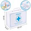 Coffret médecin en bois pour enfants avec mallette et accessoires, jeu d'imitation éducatif (GS9931)