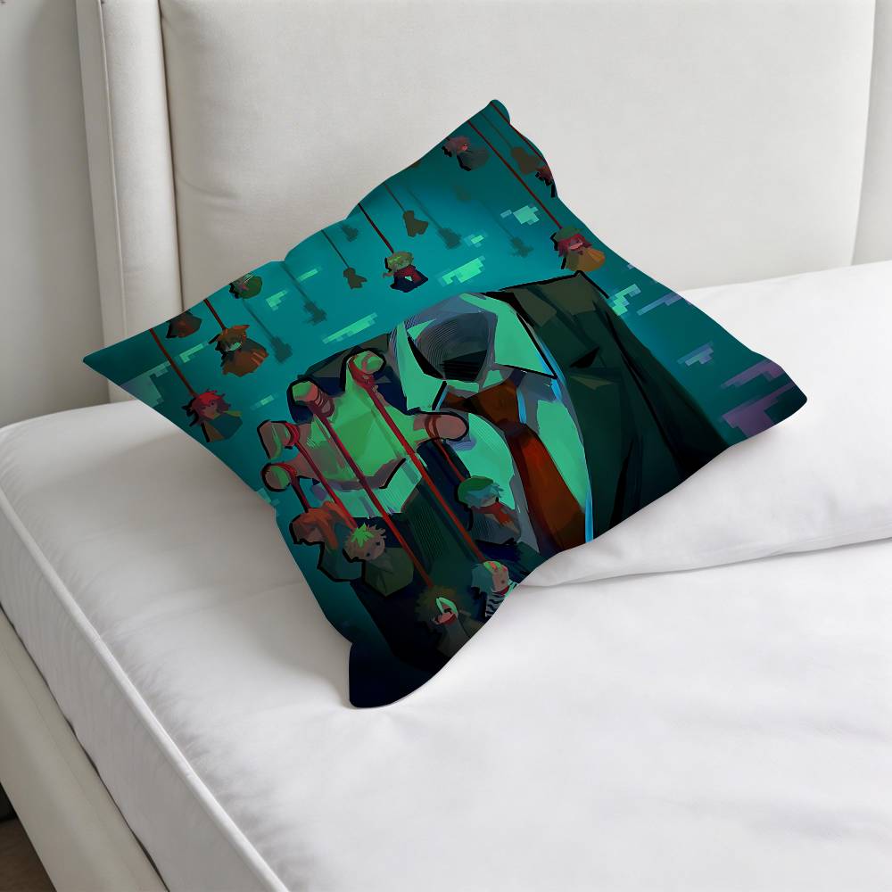 Game Your Turn To DDie Decorative Square Pillow Cover Modern Cushion Case for Living Room Bedroom