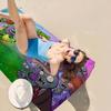 P-Plants-vs-Zombie Cartoon Microfiber Beach Towel Absorbent Quick Dry Soft Yoga Swimming Resort Mountain Climbing Towel