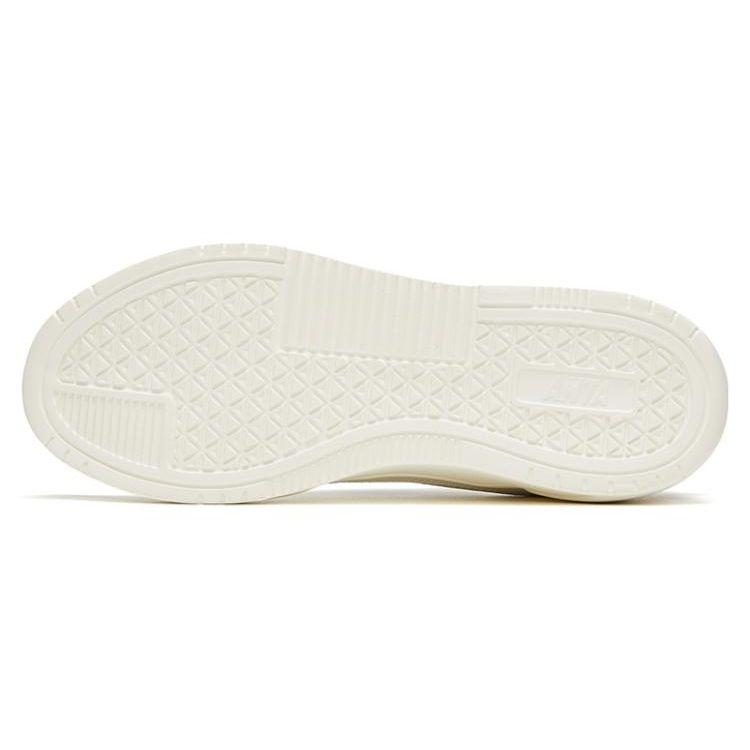 Anta Gel Elastic Non-Slip Wear-Resistant Lightweight Low-Top Skate Shoes Men Skate Shoes White Gray Red 912328033-3