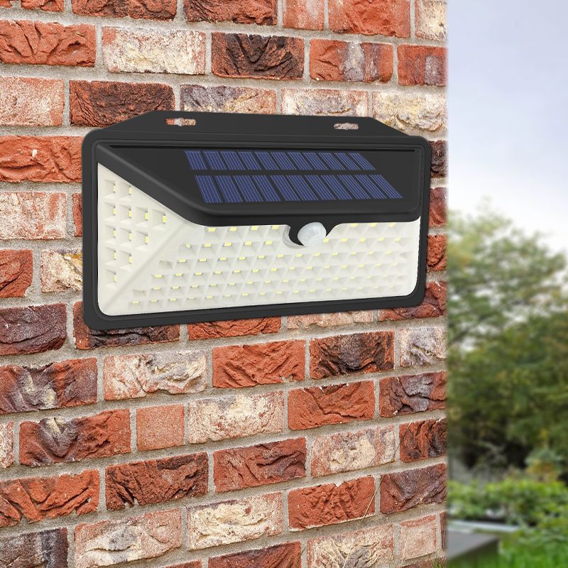 Solar Powered Motion Detection LED Wall Light RR-3M102