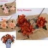 Large Artificial Dahlia Flower For Photography Props With Durable Silk Material For Event Decor