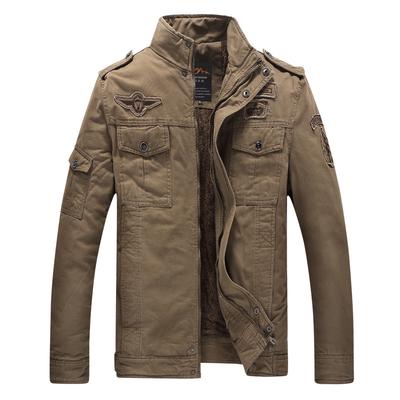 Neue Herbst- und Winterjacken für Herren mit schmalem Stehkragen im europäischen und amerikanischen Stil