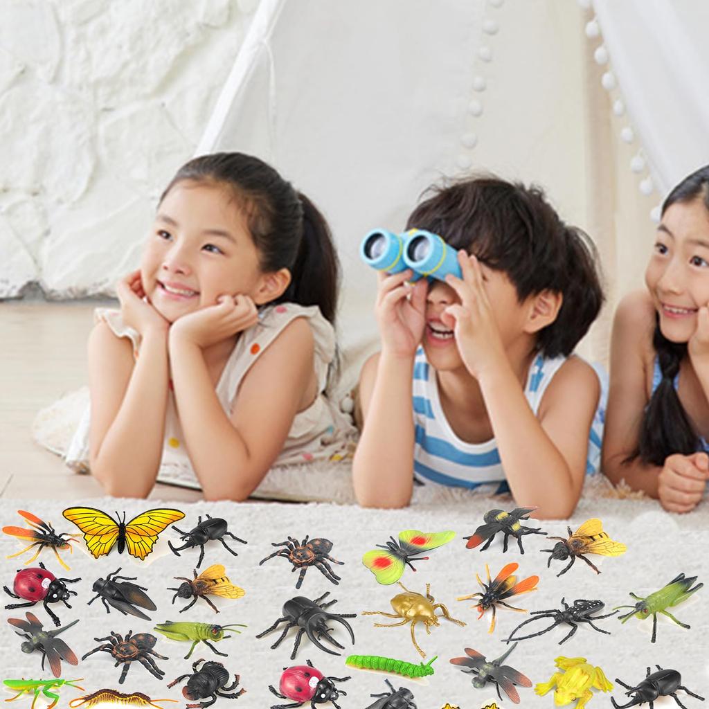Insect Models & Figurines Set (2459 Pieces) - Realistic Resin Insect Toys, Mini Animal Figurines, Popular Animal Models, Ornaments, Gifts, Kids Toys,