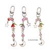 Elegante Maiglöckchen Handyketten Perlen-Handy-Lanyard Schlüsselanhänger Einfache Tragbare Handy-Taschen Rucksack Schlüsselhalter Dekoration