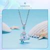 Exquisite Starfish Pendant: S925 Sterling Silver Blue DIY Jewelry Loose Beads