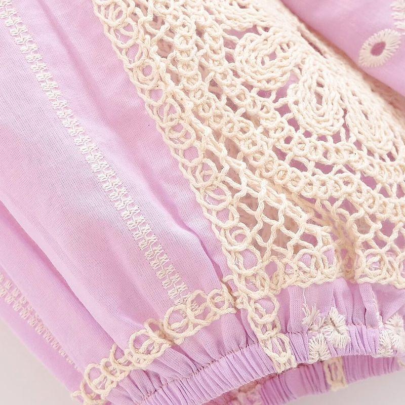 Kaslead New Women clothes Western Style Fashion Simple Hollow Embroidery Shirts 8304708