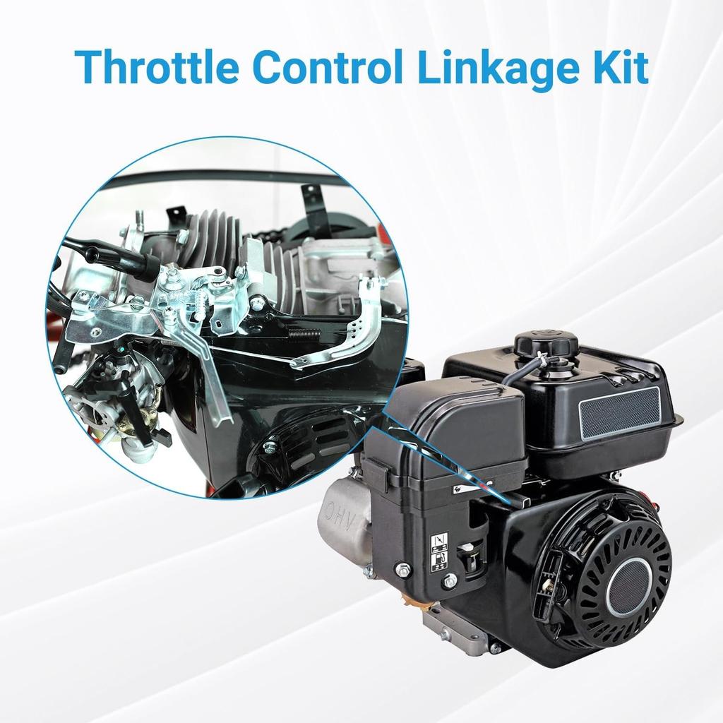 71 inch Throttle Cable and Throttle Linkage Assembly Kit Compatible with 212cc 1
