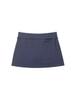Women's High Waist Anti-Exposure Skirt Shorts: Stylish Versatile Belted Design