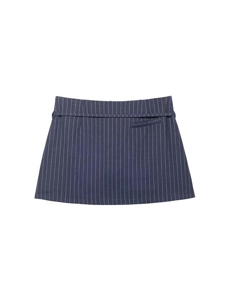 Women's High Waist Anti-Exposure Skirt Shorts: Stylish Versatile Belted Design