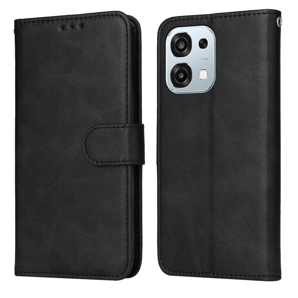 For Oppo A6 5G Case Wallet PU Leather Folio Flip Phone Cover