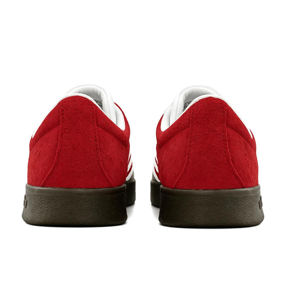 Adidas VL COURT 2.0 Skateboard Shoes Unisex Carmine HQ1802(Team537-)
