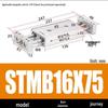 Pneumatic Adjustable Double Shaft Slide Table Cylinder, STMB10/16/20/25-100/125/150/200