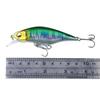 Hard Minnow Fishing Lures Lifelike 3D Eyes Sharp Treble Hooks Perfect For Freshwater Saltwater Bass Trout Fishing