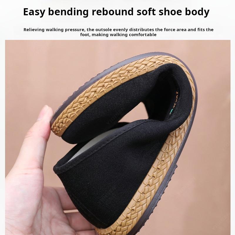 Men's Shoes Casual Sneakers Summer Lightweight Canvas Breathable Anti Slip Flat Shoes Affordable Casual canvas shoes