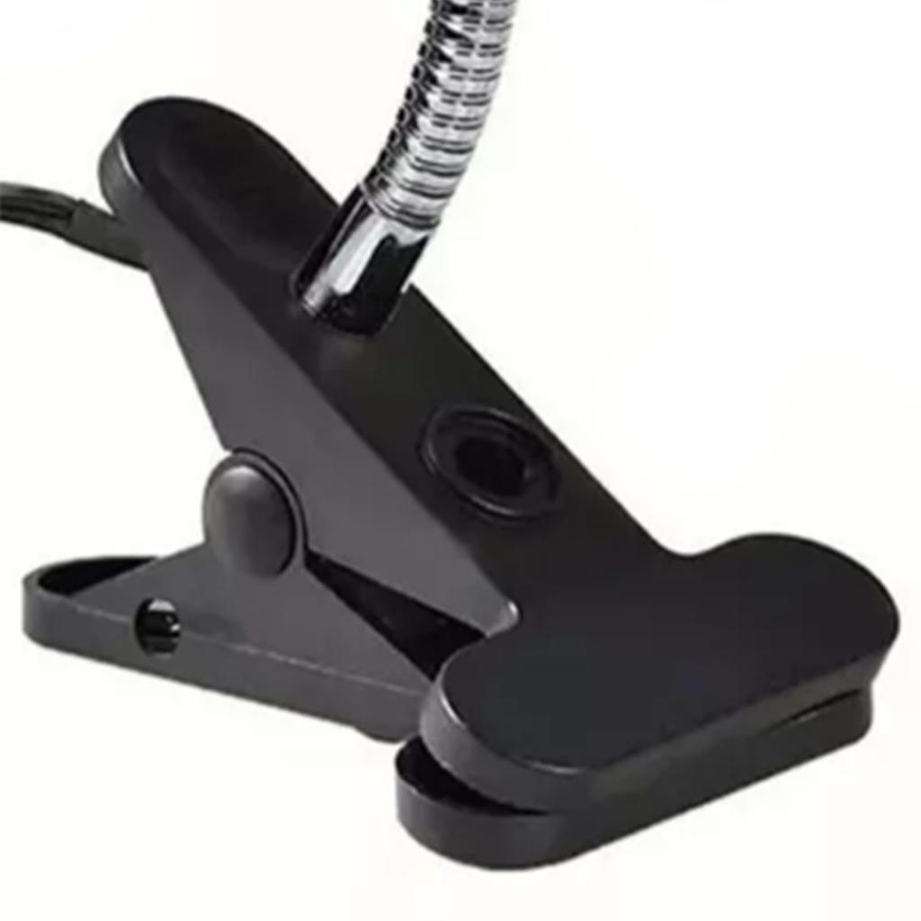 Reptilien Klemm-Wärmelampe Helligkeit Einstellbar Flexibles Reptilien Heizlicht für Reptilien Schildkröte