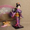 30cm Japanese Lovely Geisha Figurines Dolls with Beautiful Kimono New House Office Decoration Miniatures Birthday Gift