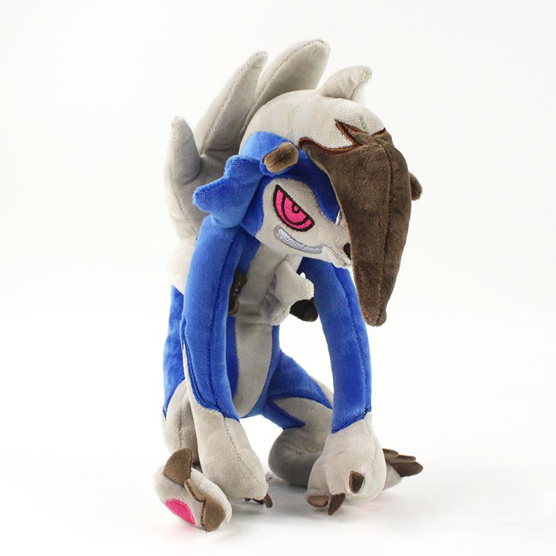 Buy 25cm Pokemon Anime Lycanroc Animals White Yellor Blue Red