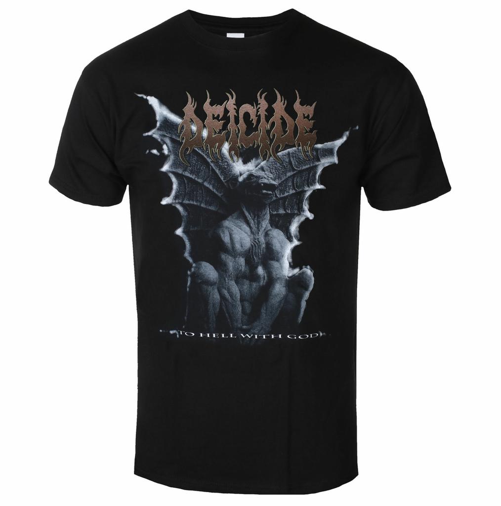 Pop Deicide Graphic Cotton Tshirt Unisex Summer Short Sleeve Fashion Brand Tee Luxury Casual Vintage Tees