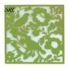 Hanging Partition Panel 5Pcs Room Divider Panel, Hollow Flower Butterfly Bird Wall Screen, Carved Screen Square Decorative for Home Living Office