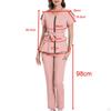 Nurse Uniform Set with V And Pants for Female SPA Workers