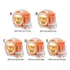 Clear PC Case Tape Measure Double Marking 3Meter 5Meter 10Meter Steel Rulers For Construction Crafting Carpentry Sewing
