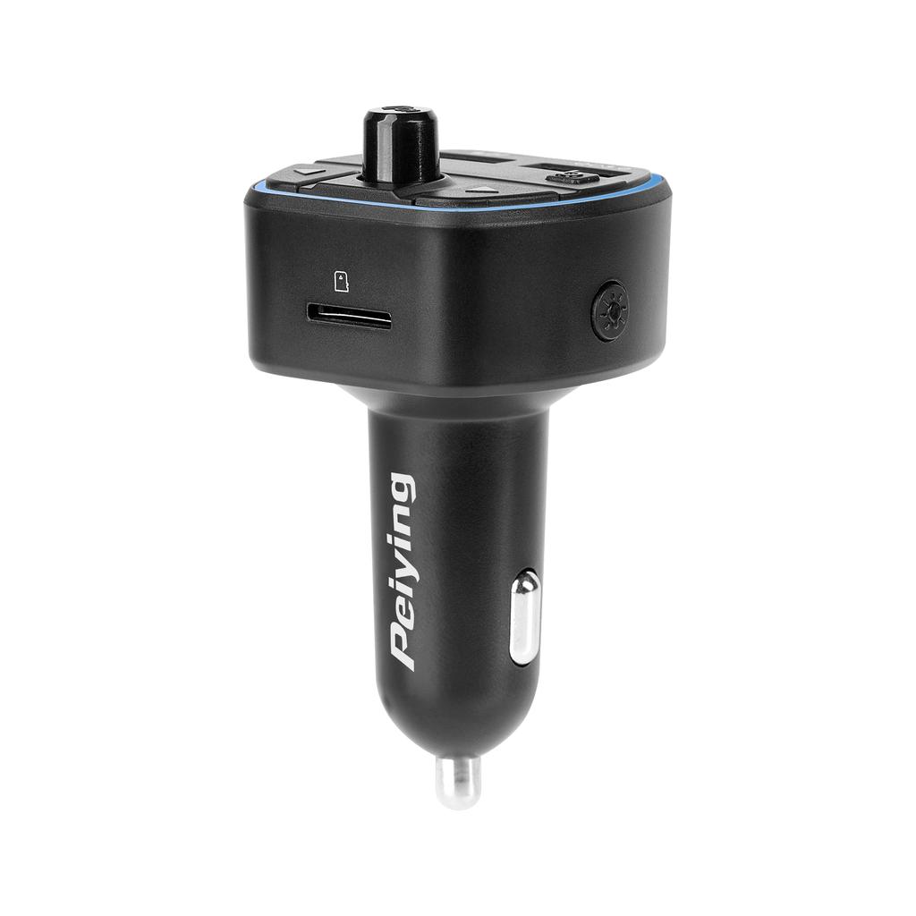 Bluetooth 5.0 Car Transmitter 2xUSB LED 12 - 24 V Peying