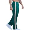 Neuer Stil Gestreifte Herren Straight-Leg Hose Relaxed-Fit Sport Lange Hose Freizeithose